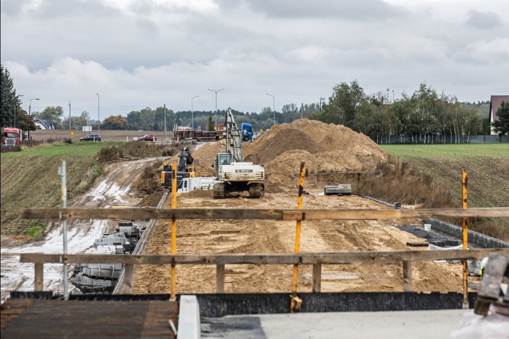 Kujawsko-pomorskie. Trwa budowa obwodnicy Mogilna