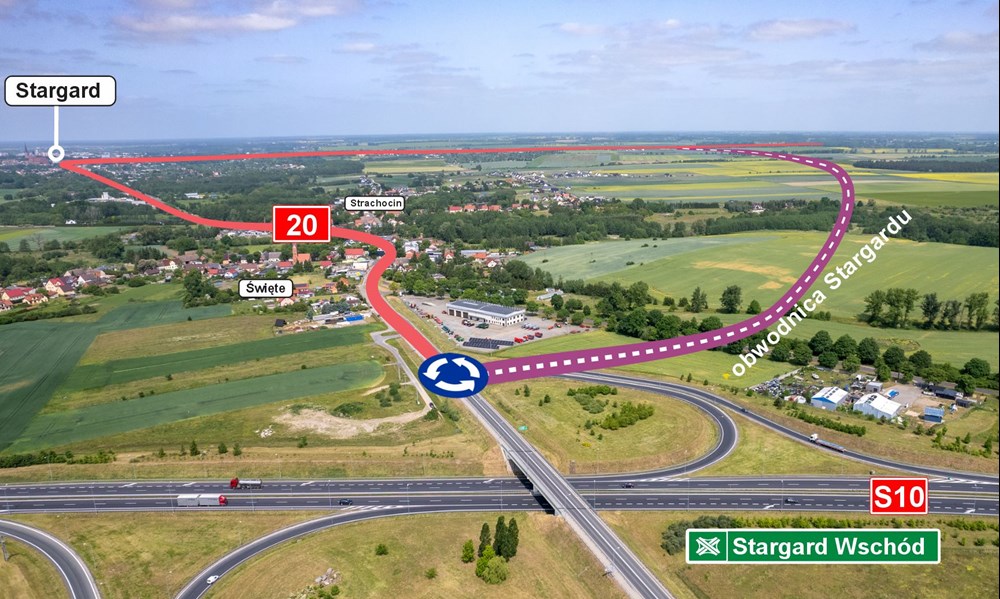 Strabag może ruszać z robotami na obwodnicy Stargardu