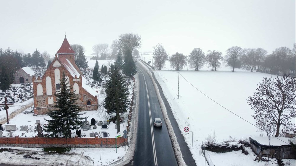 Zakończono przebudowę drogi pod Toruniem