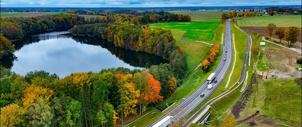 Pomorskie. Stara betonówka przebudowana sporo przed terminem