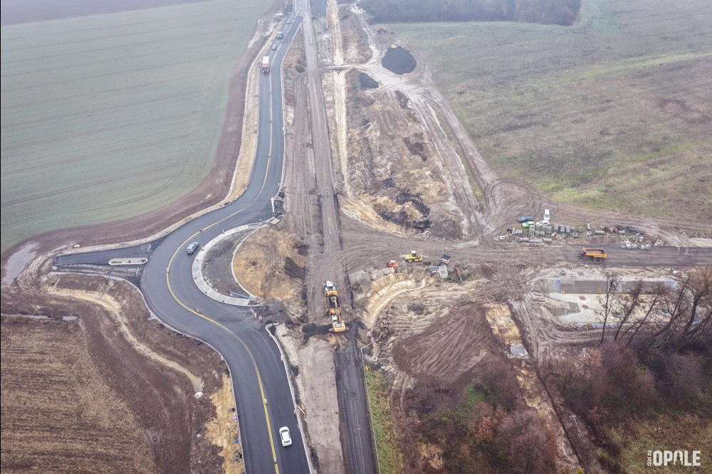 Postępuje rozbudowa wylotówki z Opola na A4