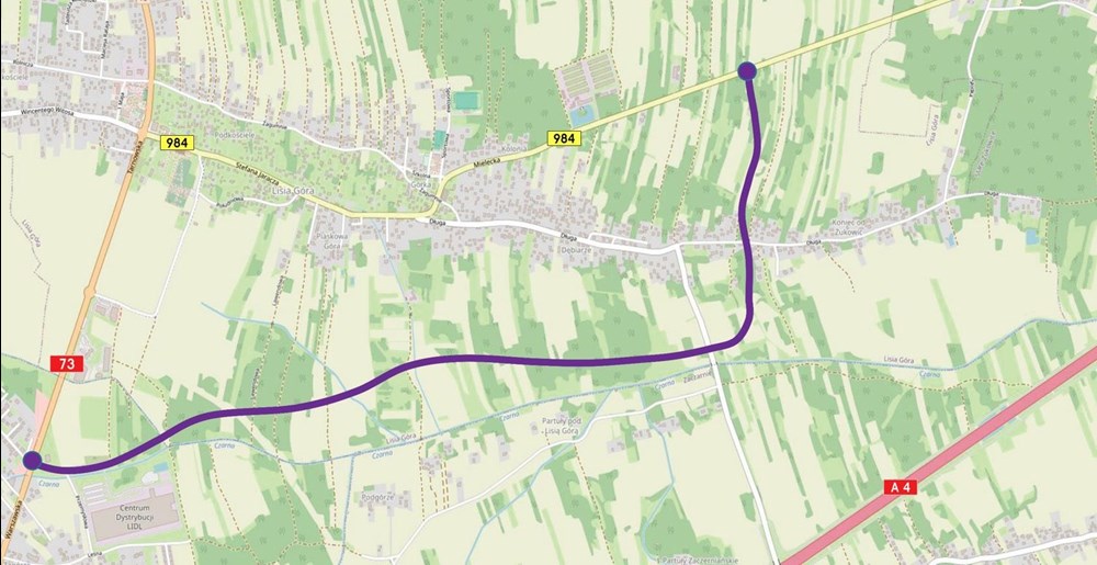 Obwodnica Lisiej Góry z dofinansowaniem