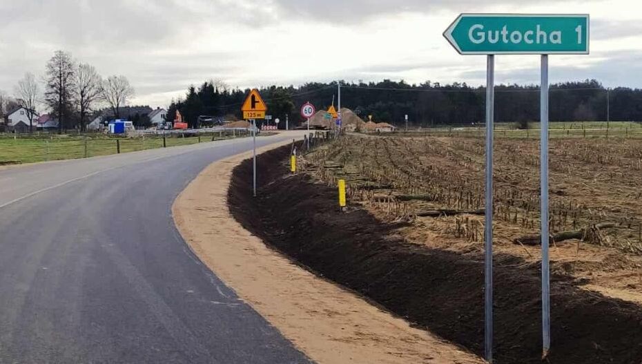 Mazowieckie. Odcinek drogi odebrany po przebudowie