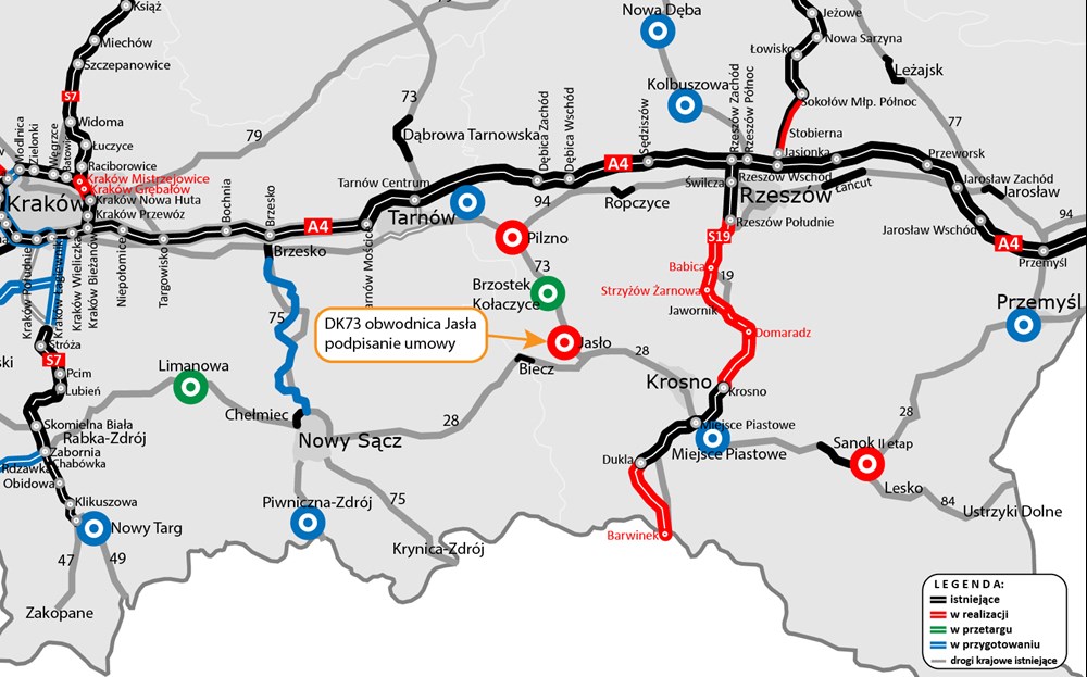 Intercor zbuduje obwodnicę Jasła. Kontrakt zawarty