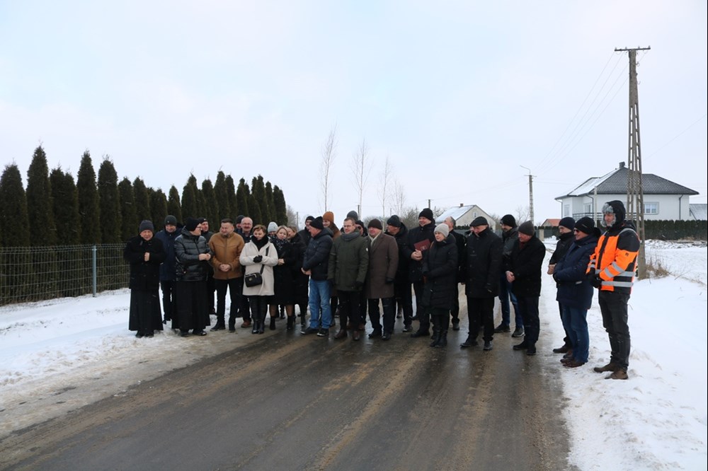 Podlaskie. Droga oddana do użytku po przebudowie