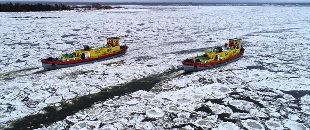 Lodołamacze ruszyły do akcji na Wiśle i Odrze