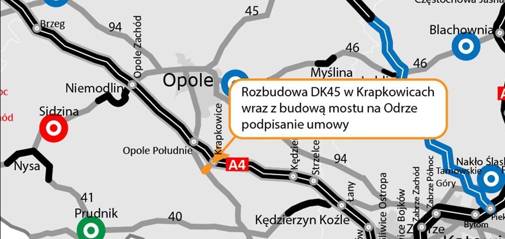 Opolskie. Nadchodzi rozbudowa DK45 po powodzi