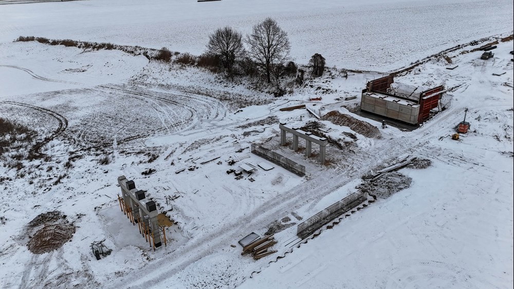 Wielkopolskie. Budowa obwodnicy Szamotuł przed półmetkiem [zdjęcia]