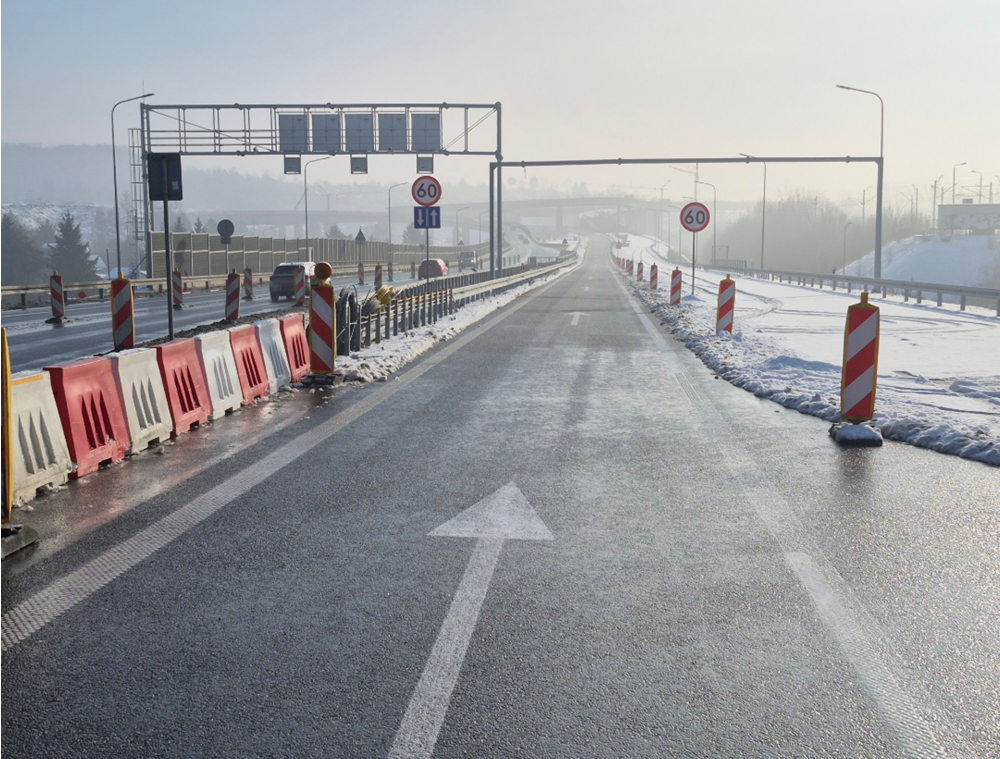 Nowy zjazd na Północnej Obwodnicy Krakowa już otwarty
