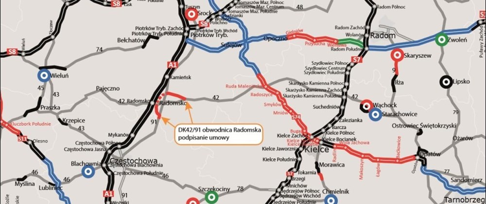 Budimex przejmuje budowę obwodnicy Radomska