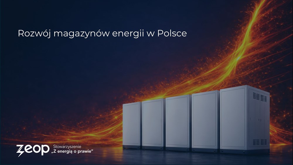 Magazyny energii to filar stabilnego systemu elektroenergetycznego