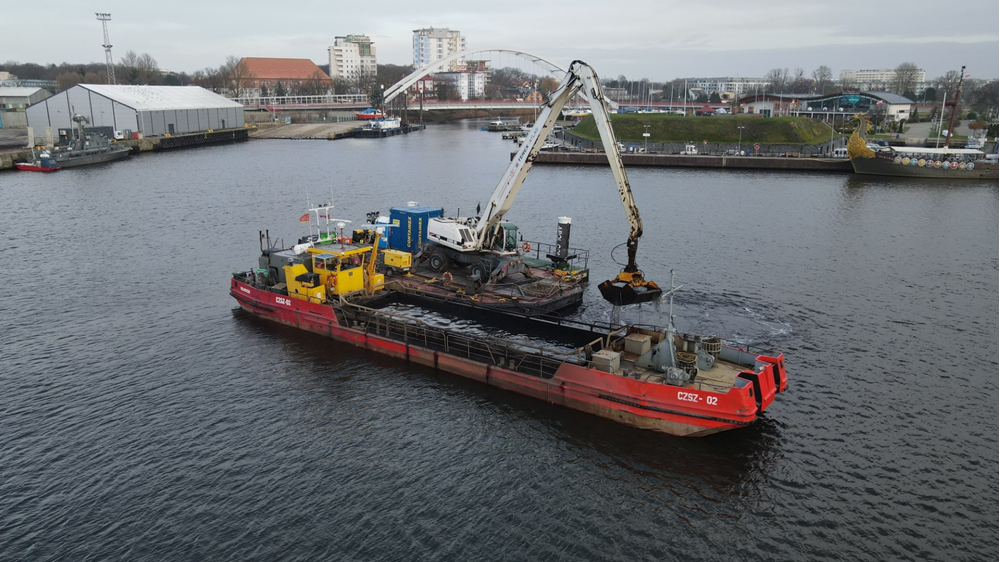 Intensywne prace w portach środkowego wybrzeża