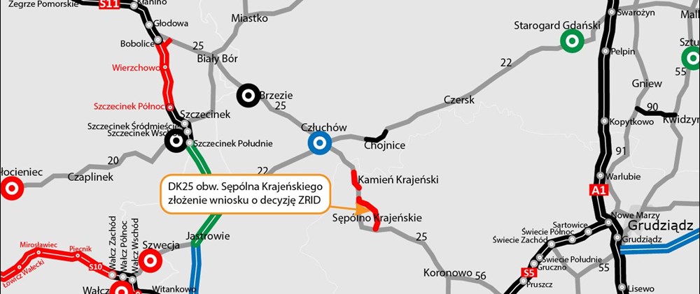 Jeszcze w tym roku ZRID dla obwodnicy Sępólna Krajeńskiego?
