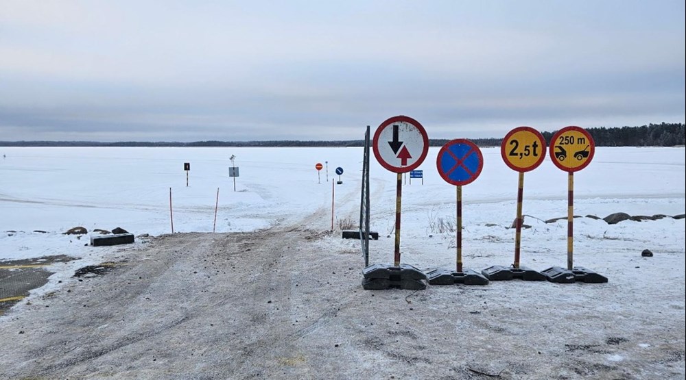 Estonia otworzyła drogę lodową na Morzu Bałtyckim