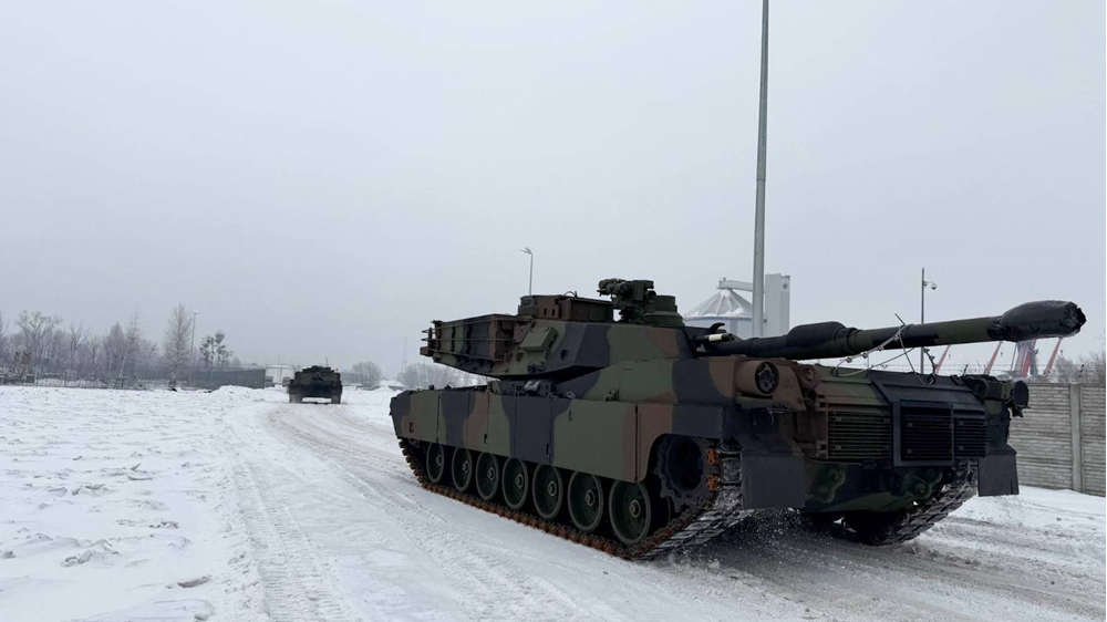 Pierwszy morski transport Abramsów w 2026 roku