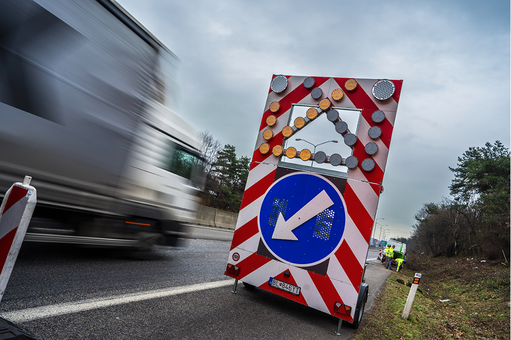 Słowacy kontynuują modernizację autostrady D2 pod Bratysławą