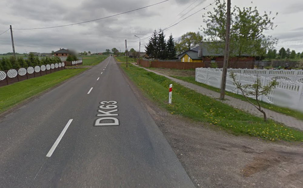 Wyremontują drogę krajową nr 63 na granicy województw