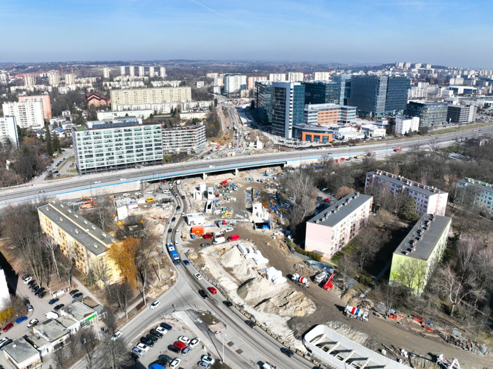 Kraków. Tunel tramwajowy do Mistrzejowic na finiszu
