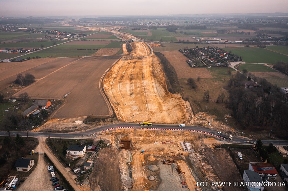 S1 Mysłowice – Bieruń blisko półmetka [zdjęcia]