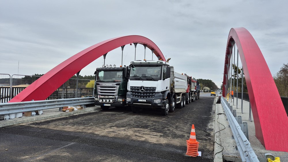 Wielkopolskie. Most w Ślesinie przeszedł próbę obciążeniową