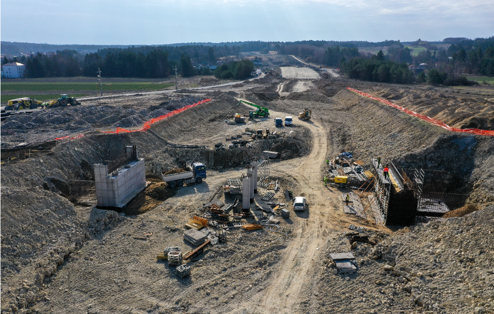 S17 Tomaszów Lubelski – Hrebenne zrealizowana w jednej trzeciej