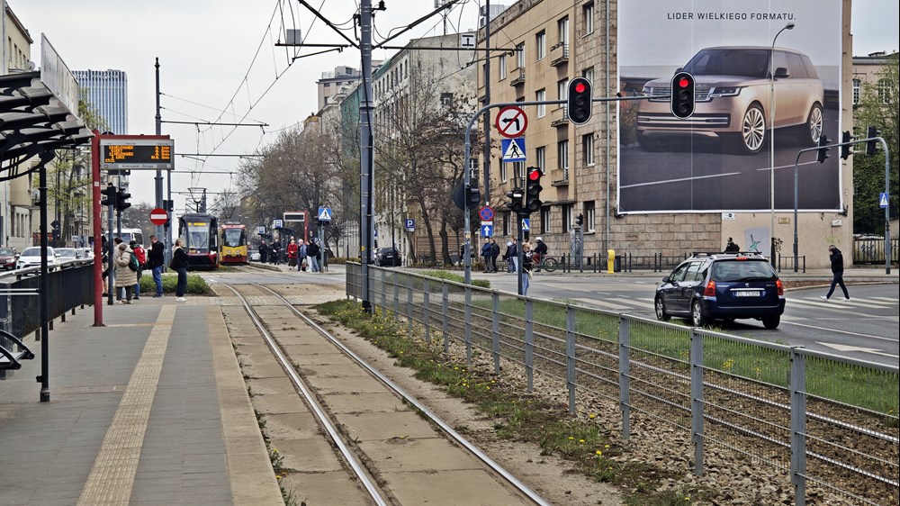 Łódź. Prace torowe na Kościuszki i Placu Reymonta bez konkretnych dat