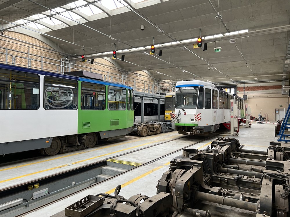 Szczecin chce bardzo rozbudować zajezdnię Pogodno. Golęcin poczeka