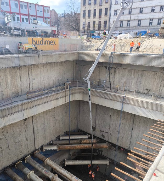 Ważny krok do KDP. Budimex wykonał komorę odbiorczą „Fabryczna”