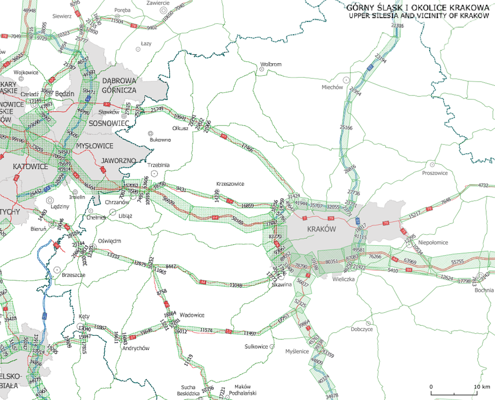 Rośnie ruch na A4 i S7 w Małopolsce