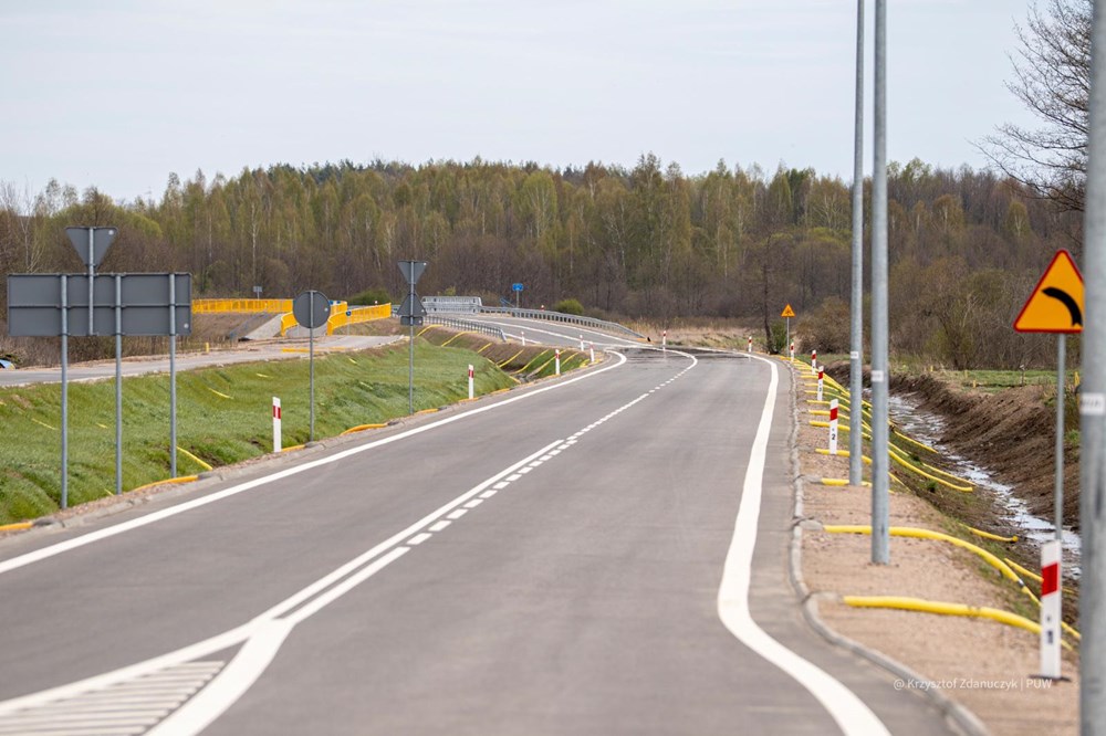 Kierowcy jeżdżą już obwodnicą Kolna w ciągu drogi wojewódzkiej