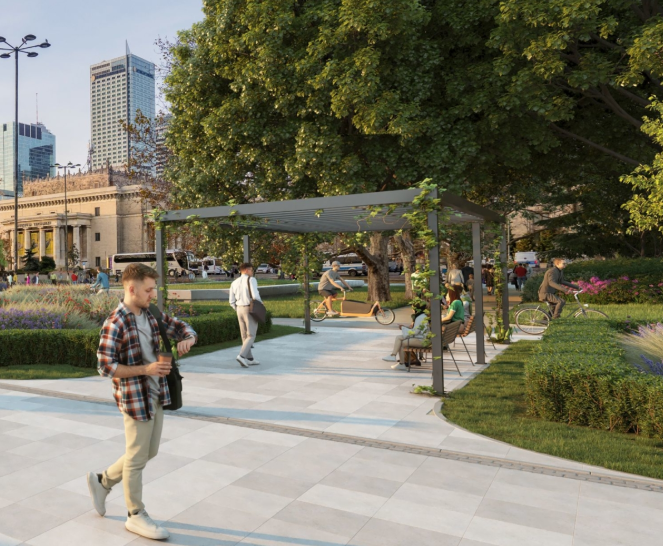 Warszawa zmieni się w pobliżu Dworca Centralnego. Są oferty na prace