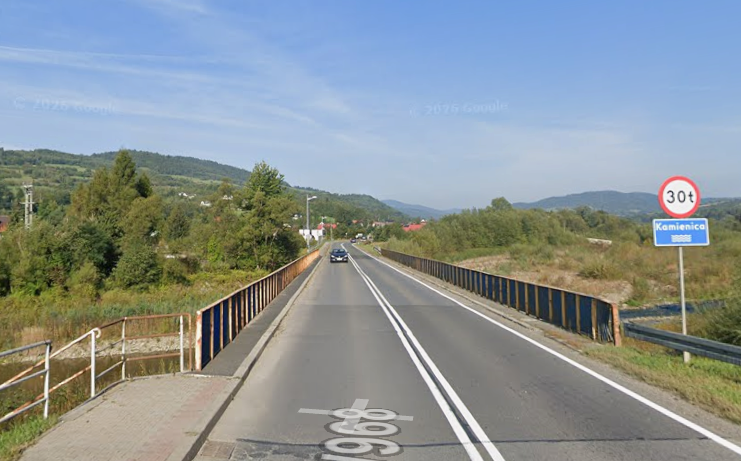 DW968. Wybudują most na potoku Kamienica