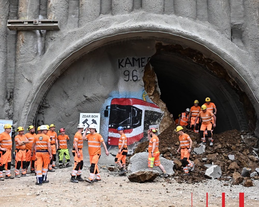 Brno. Nowy tunel tramwajowy na Kamechy już przebity