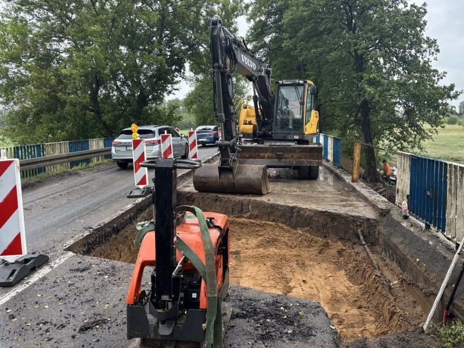 Modernizują most pod Piotrkowem Trybunalskim