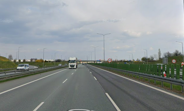 Drogowcy przyspieszyli na węźle A2 Poznań Krzesiny
