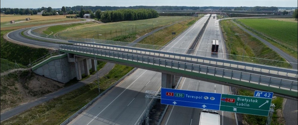 Kolejny odcinek A2 oddany do ruchu. Biała Podlaska lepiej połączona z Warszawą