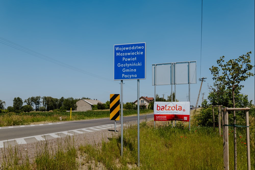 Balzola Polska rozbuduje drogę wojewódzką nr 583 w gminie Pacyna