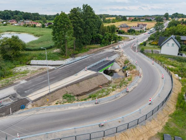 Łódzkie. Nowy przepust zastąpił konstrukcję sprzed II wojny