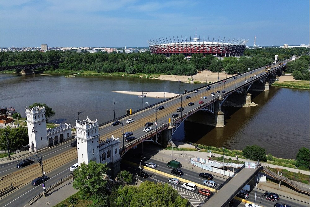 Warszawa. Będzie odcinkowy pomiar prędkości na Moście Poniatowskiego