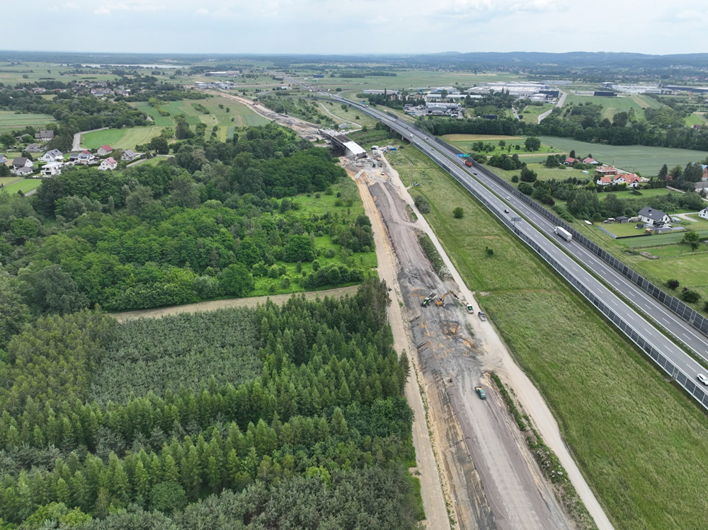 Trzeci etap połączenia węzła A4 z DK94 za półmetkiem
