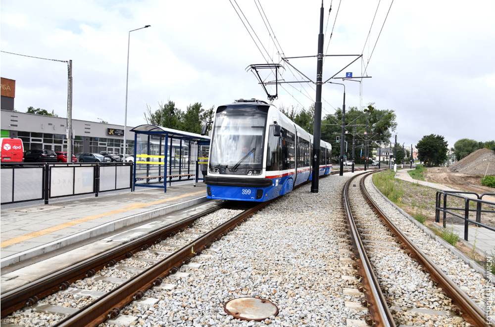Bydgoszcz zakończyła kolejny etap przebudowy torowiska wzdłuż ul. Toruńskiej