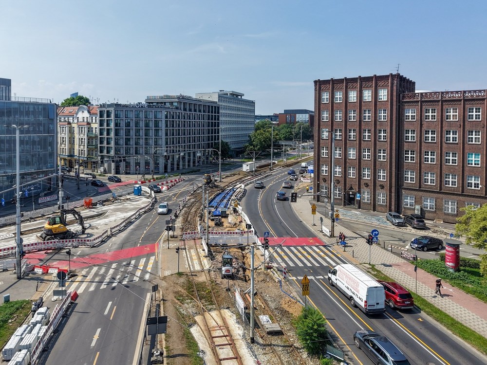 Wrocław. Ludzkie szczątki i wstrzymanie ruchu tramwajów na ul. Traugutta