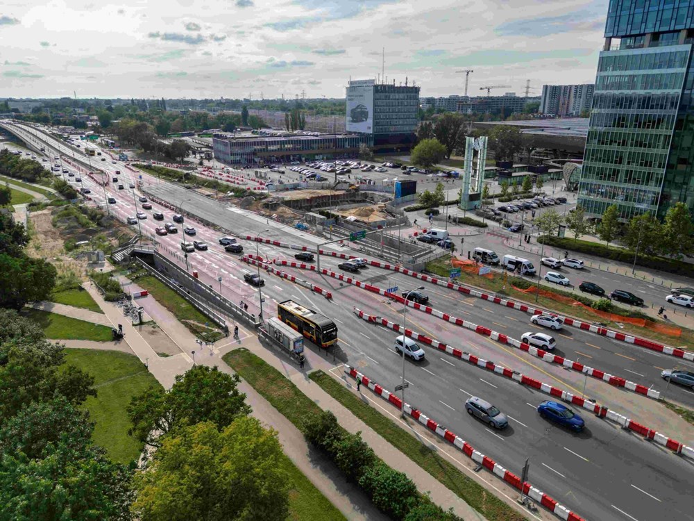 Warszawa. Znów po dwóch jezdniach przy Dworcu Zachodnim