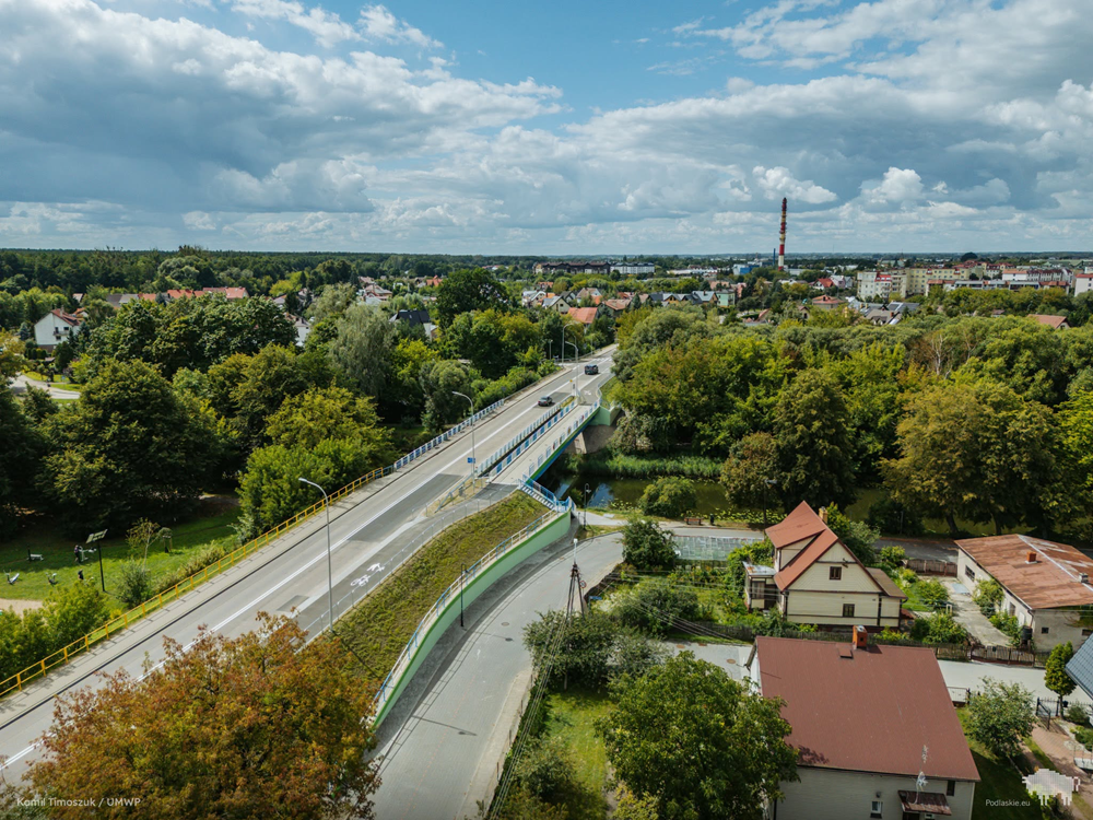 Augustów zyskał nowy most dla pieszych i rowerów