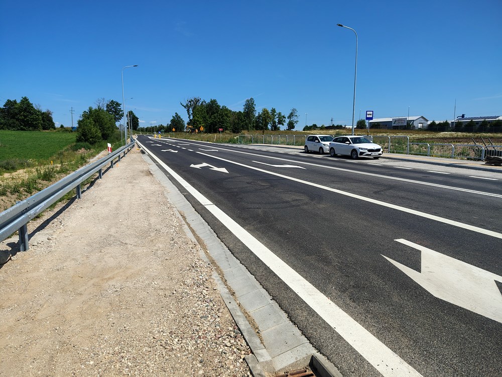 Droga nr 65 z Olecka do Gasek przebudowana