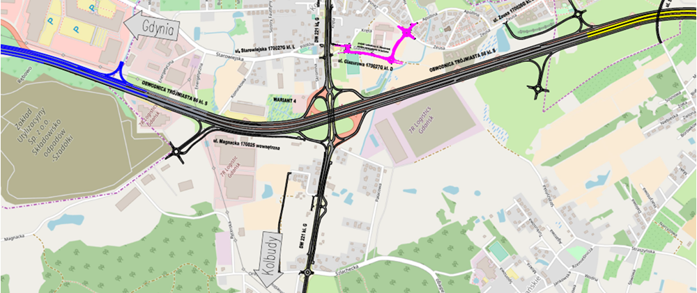 Chcą projektować zmiany na węźle obwodnicy Trójmiasta