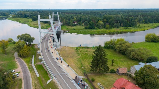 Nowy most przez Narew oddany dużo przed terminem