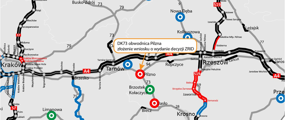 Obwodnica Pilzna zaprojektowana. Czeka na pozwolenie na budowę