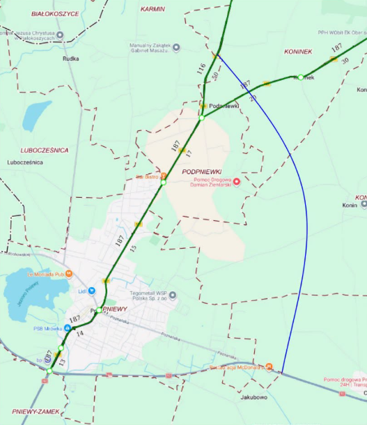Wielkopolskie. Dziewięciu chętnych na koncepcję projektową nowej obwodnicy