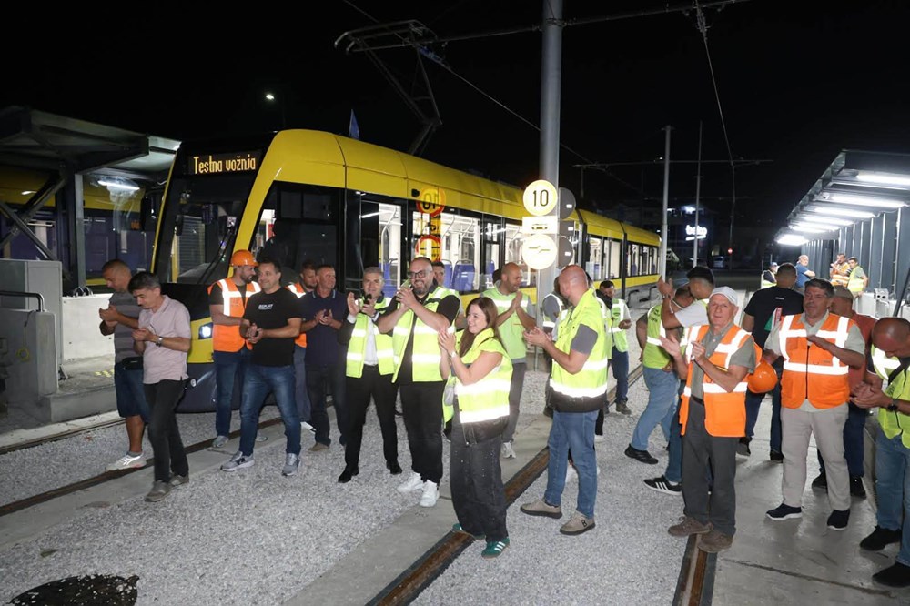 Sarajewo testuje nową trasę tramwajową